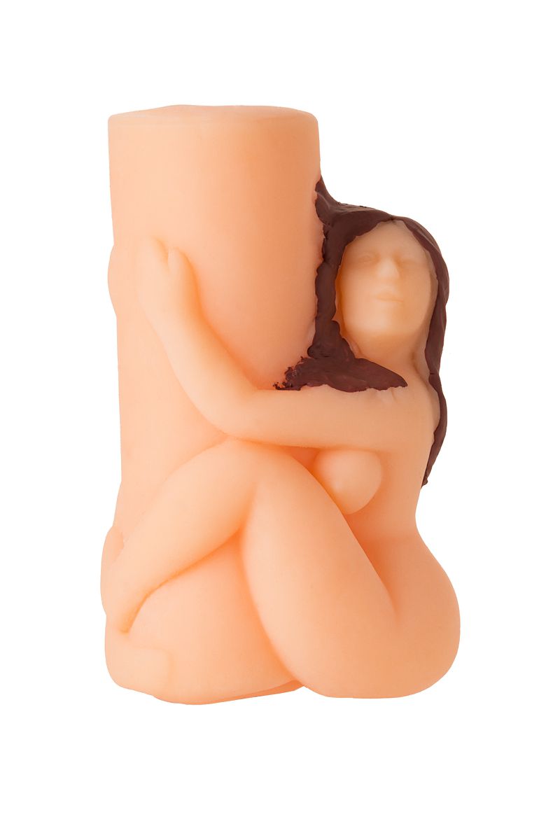 Изображение Juicy Pussy by TOYFA Мастурбатор реалистичный Juicy Pussy by TOYFA Fresh Pearl, вагина, TPR, телесный, 13 см