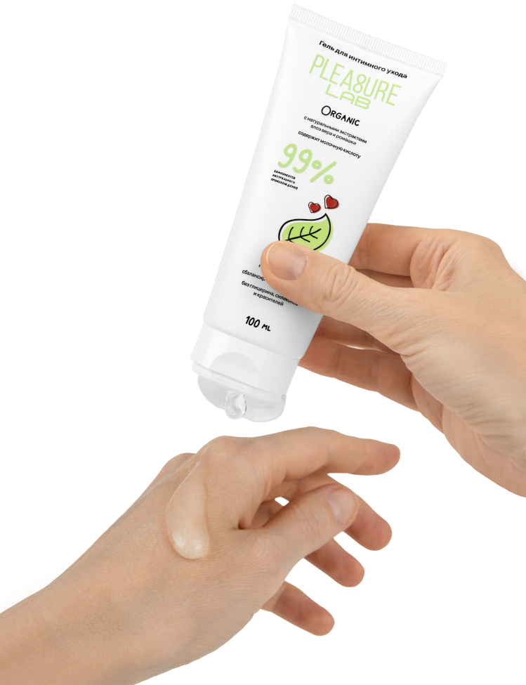 Интимный гель из натуральных компонентов Pleasure Lab Organic 100 мл — купить в Минске Фото Интимный гель из натуральных компонентов Pleasure Lab Organic 100 мл