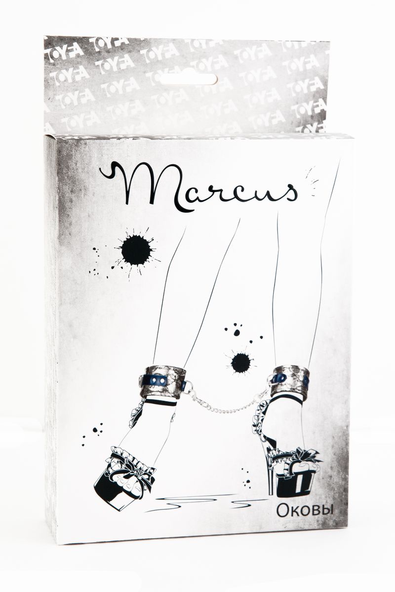 Изображение Marcus by TOYFA Кружевные поножи TOYFA Marcus, серебристый, 46 см.