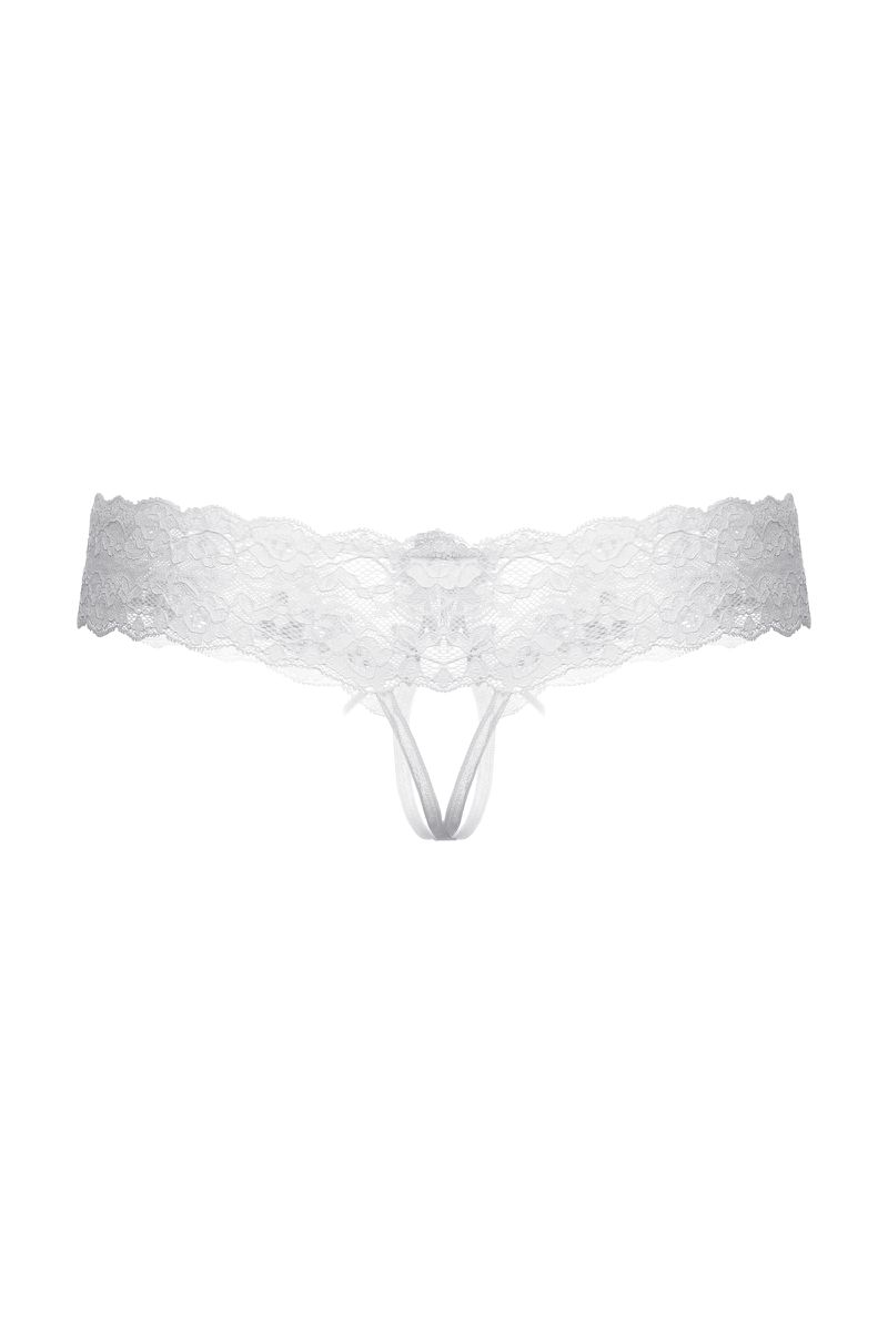 Фото SoftLine Collection, Польша Трусики из кружева SoftLine Collection, белый, M/L