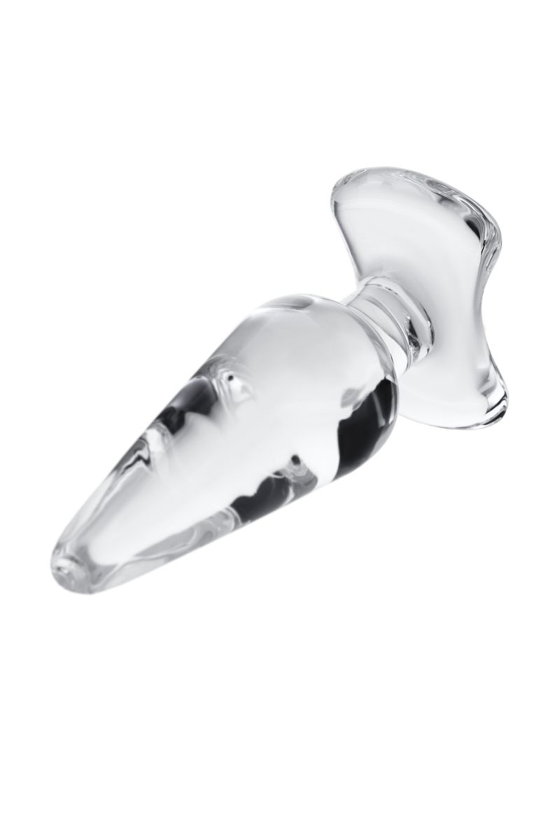 Изображение Sexus Glass Анальная втулка Sexus Glass, стекло, прозрачная, 11,5 см, Ø 3,5 см
