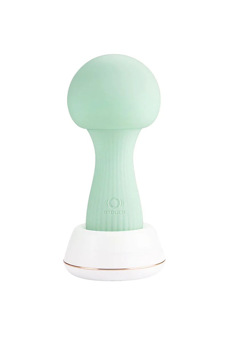 Otouch, Китай Мини-вибратор OTOUCH MUSHROOM с технологией PDS, силикон, зелёный, 12 см — купить в Минске Фото Otouch, Китай Мини-вибратор OTOUCH MUSHROOM с технологией PDS, силикон, зелёный, 12 см