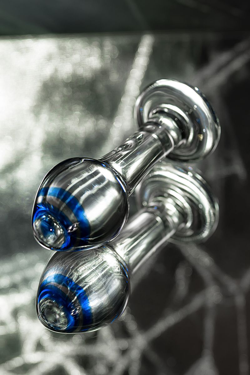 Изображение Sexus Glass Анальная втулка Sexus Glass, стекло, прозрачная, 11,5 см, Ø 4 см