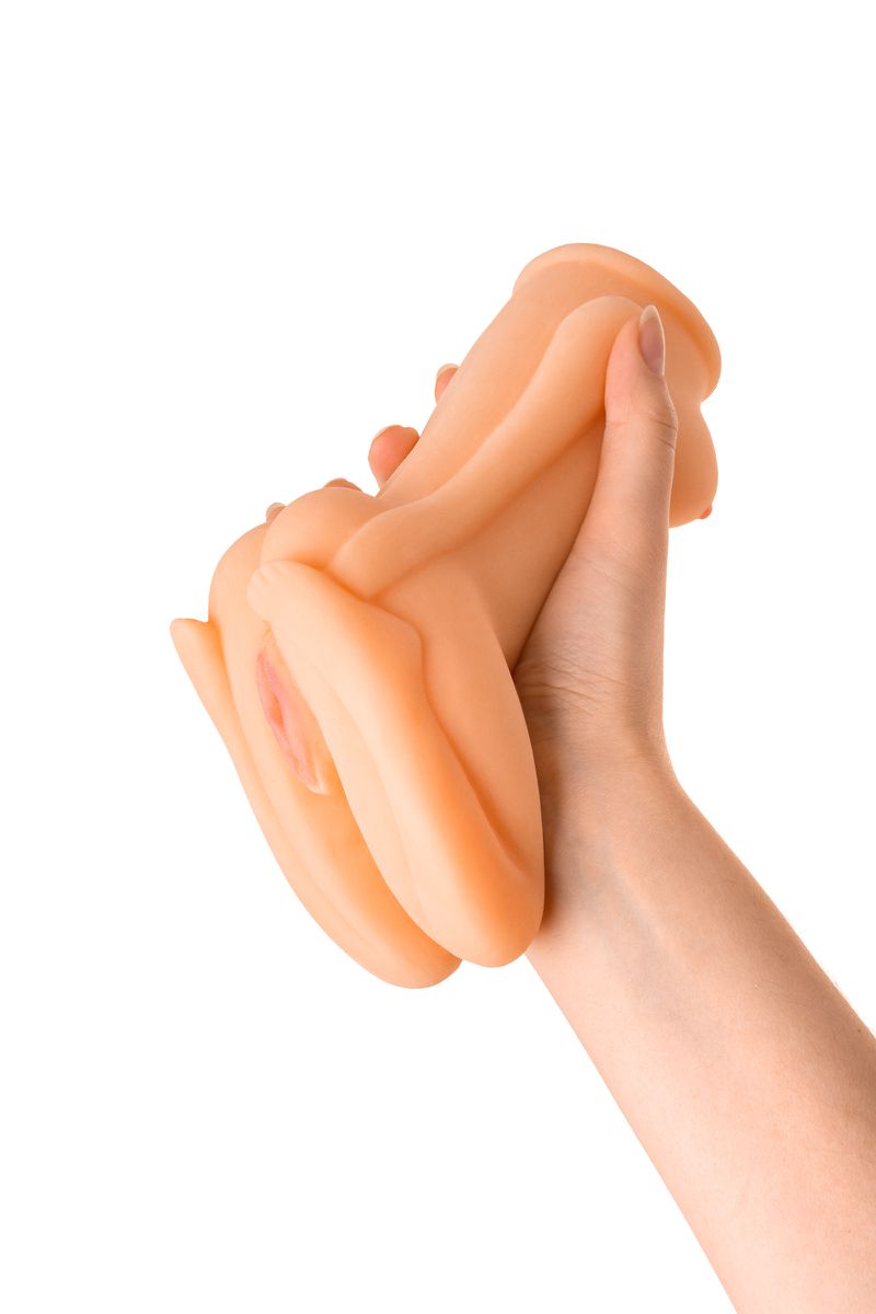 Фото Juicy Pussy by TOYFA Мастурбатор реалистичный Juicy Pussy by TOYFA Honey Drop, вагина, TPR, телесный, 15 см