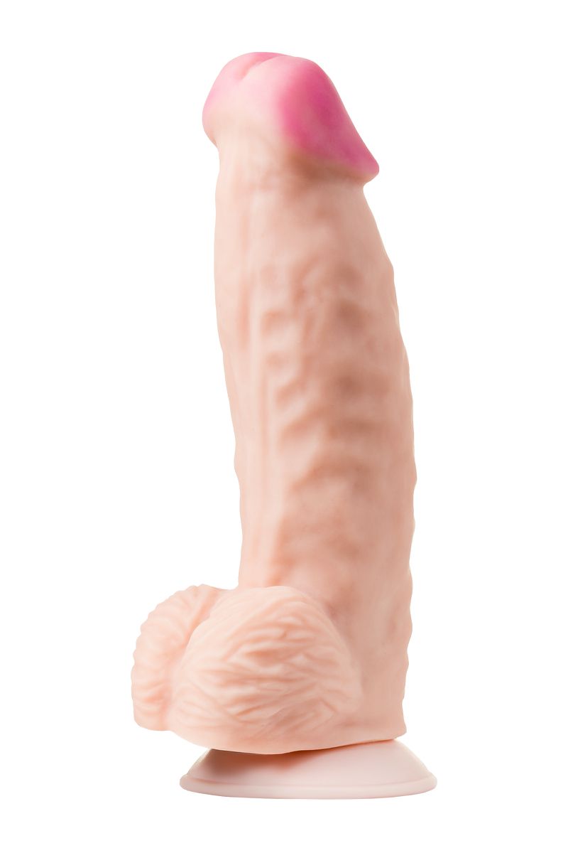 Фото Lovetoy, Китай Фаллоимитатор-гигант LoveToy, реалистичный, TPR, телесный, 33 см, Ø 6,9 см