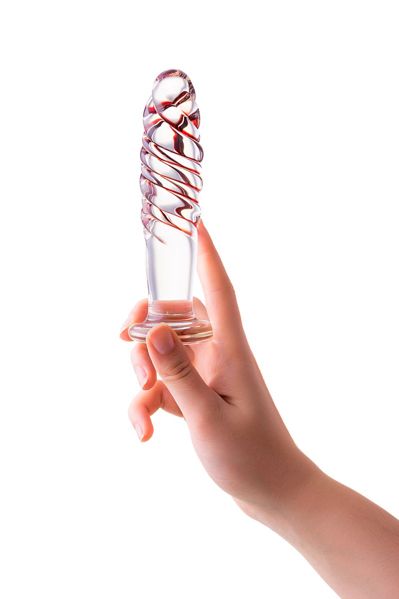 Изображение Sexus Glass Анальная втулка Sexus Glass, стекло, прозрачная, 15,5 см, Ø 3,5 см