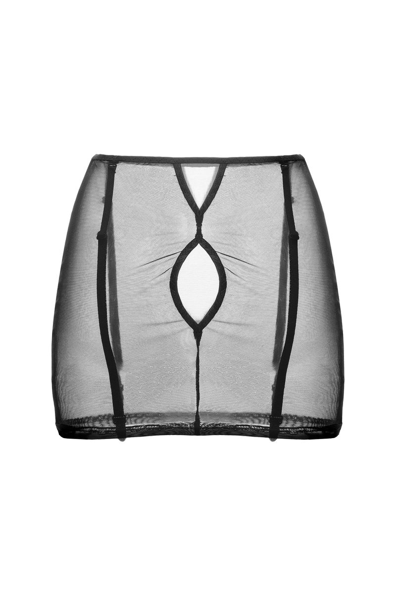 Фото Waname Apparel Юбка-пояс для чулок Waname Subtlety черная (42-44) в пакете