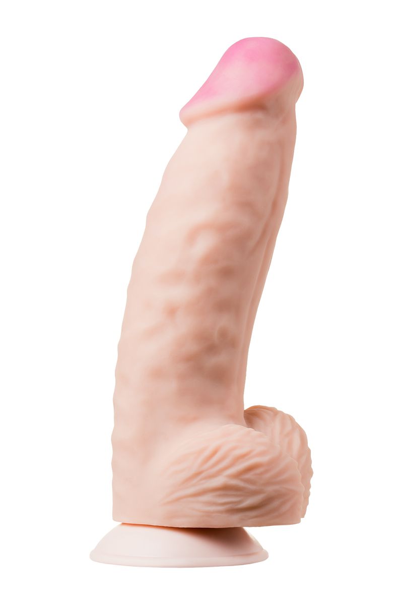 Фото Lovetoy, Китай Фаллоимитатор-гигант LoveToy, реалистичный, TPR, телесный, 33 см, Ø 6,9 см