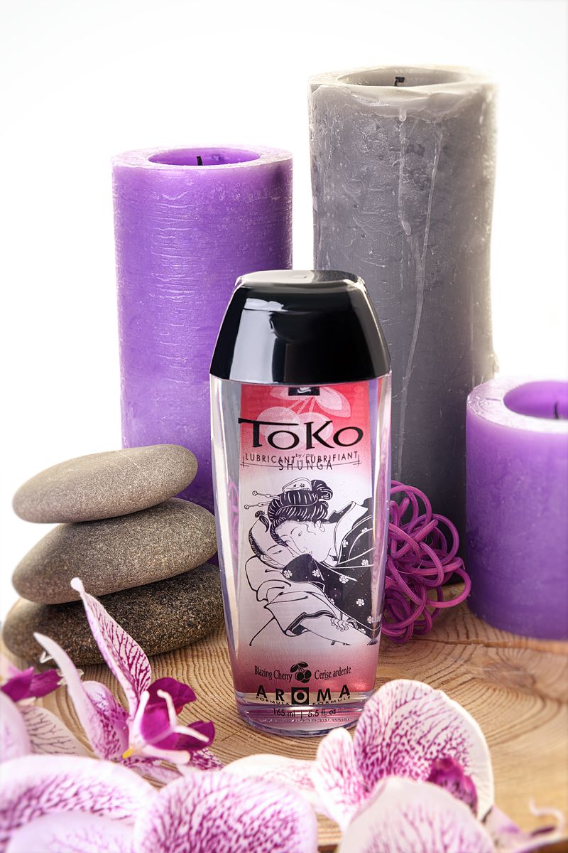 Фото Shunga, Канада Лубрикант Shunga Toko Aroma на водной основе, вишня, 165 мл