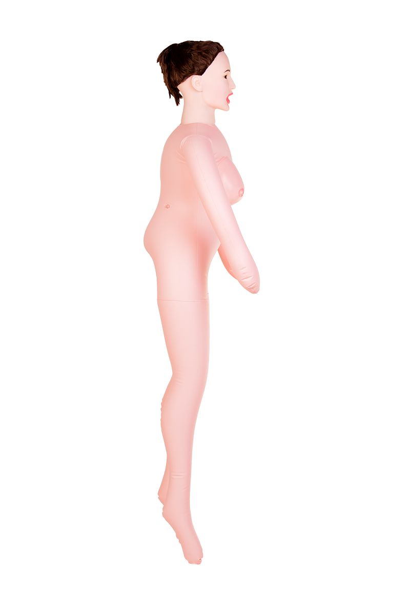 Изображение Dolls-X by TOYFA Кукла надувная Dolls-X by TOYFA Gabriella с реалистичной головой, брюнетка, с тремя отверстиями