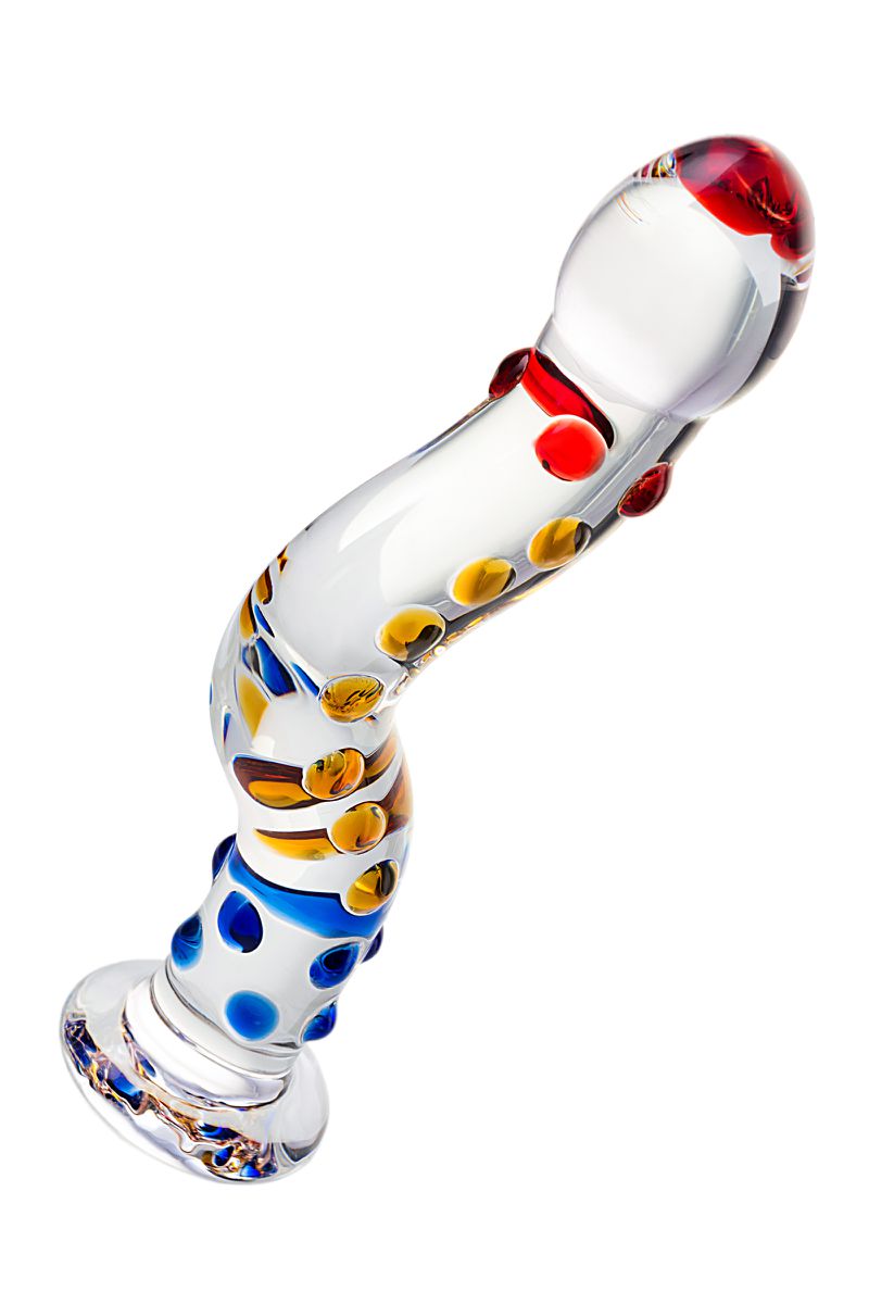 Фото Sexus Glass Нереалистичный фаллоимитатор Sexus Glass, стекло, прозрачный, 20 см