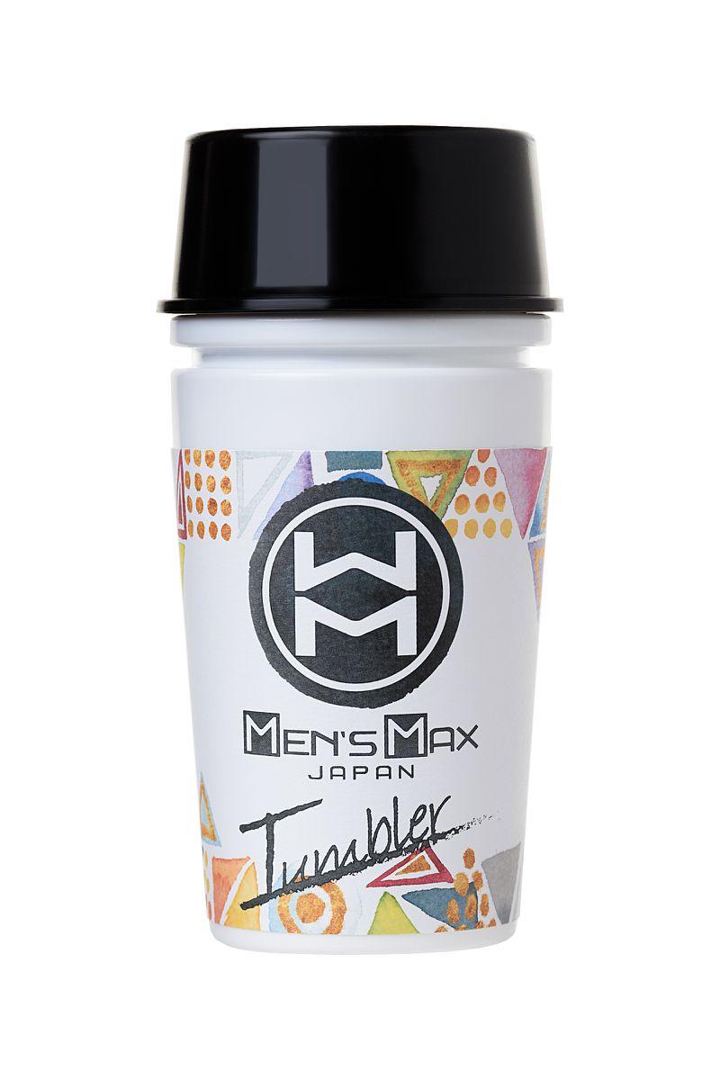 Фото MensMax Мастурбатор нереалистичный, Tumbler Square, MensMax, TPE, белый, 16.3 см