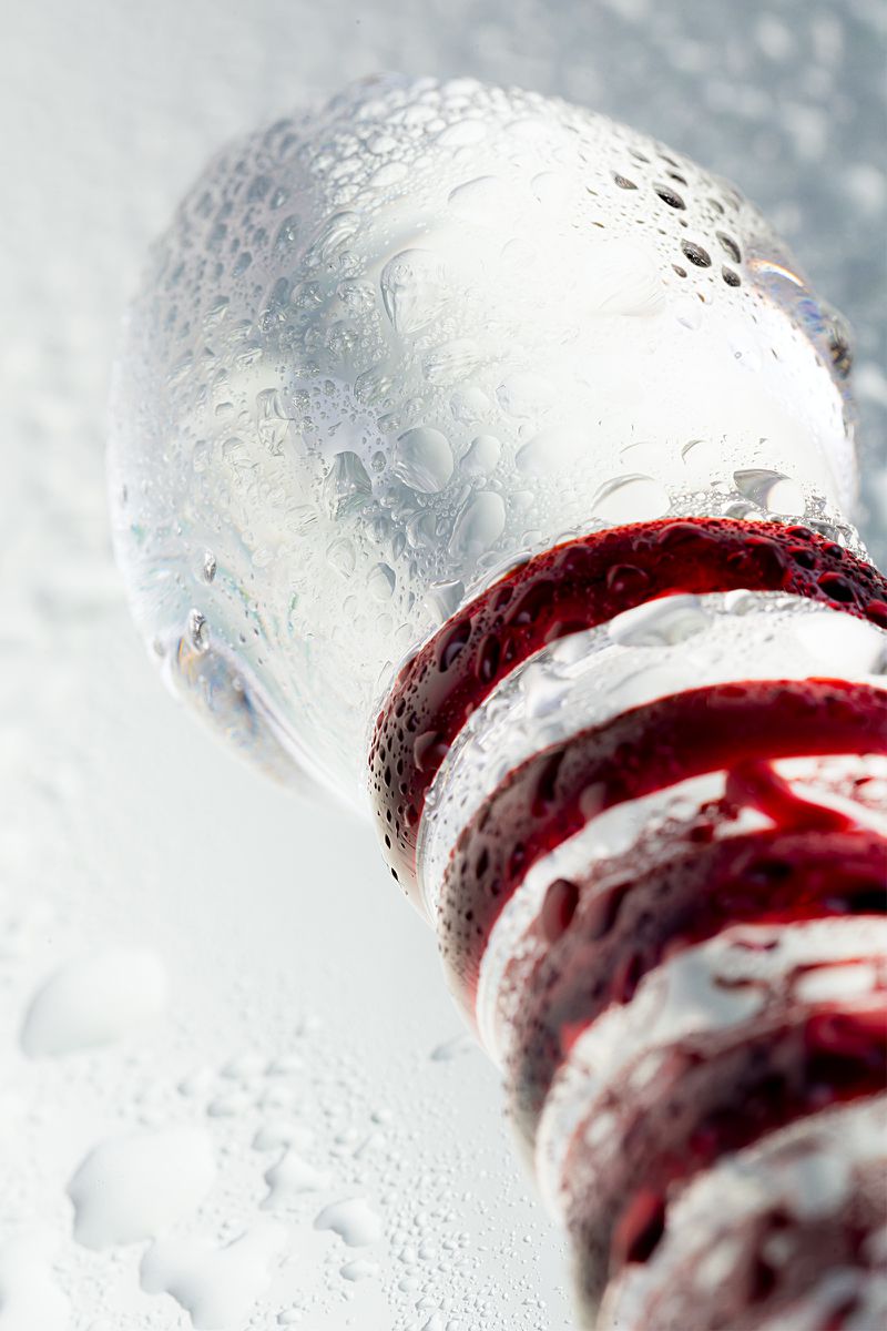 Фото Sexus Glass Двусторонний фаллоимитатор Sexus Glass, стекло, прозрачный, 21 см