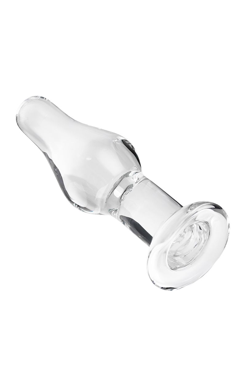 Фото Sexus Glass Анальная втулка Sexus Glass, стекло, прозрачная, 14,5 см, Ø 4 см