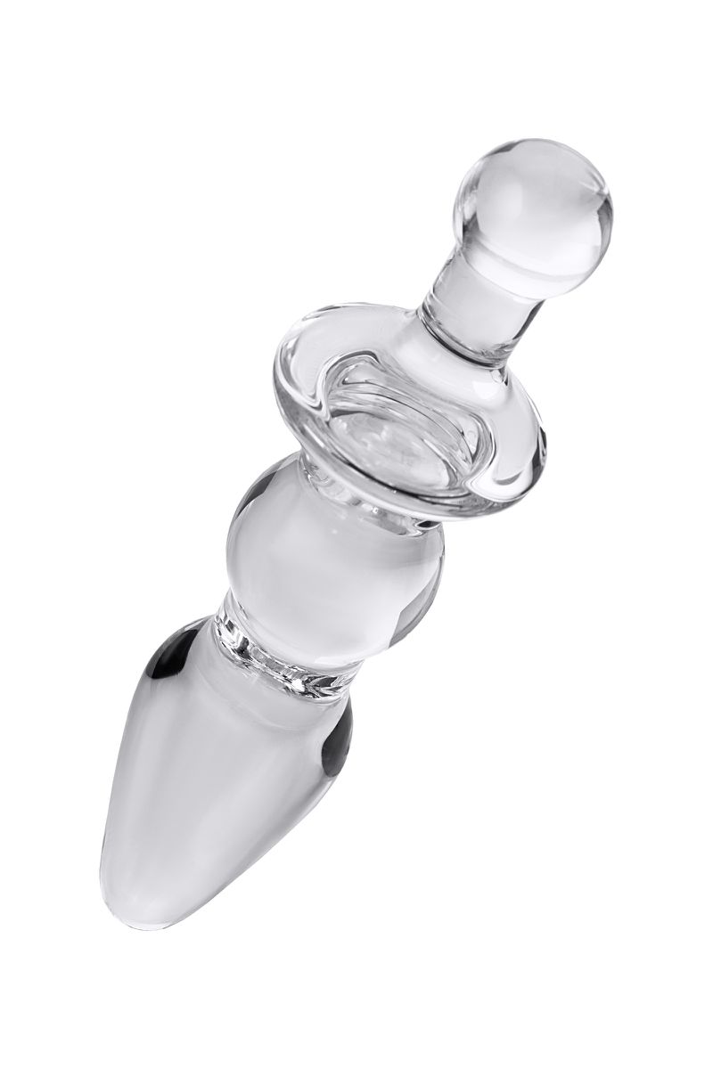 Фото Sexus Glass Анальная втулка Sexus Glass, стекло, прозрачная, 17 см, Ø 3,5 см
