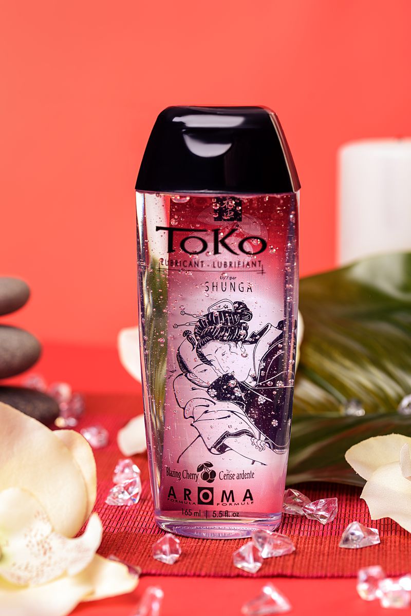 Фото Shunga, Канада Лубрикант Shunga Toko Aroma на водной основе, вишня, 165 мл