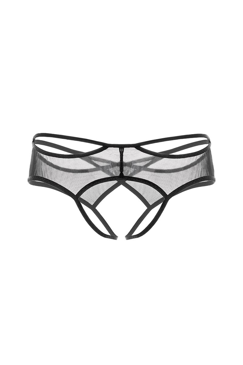 Изображение Waname Apparel Эротические трусики Waname Lust черные (46-48) в пакете