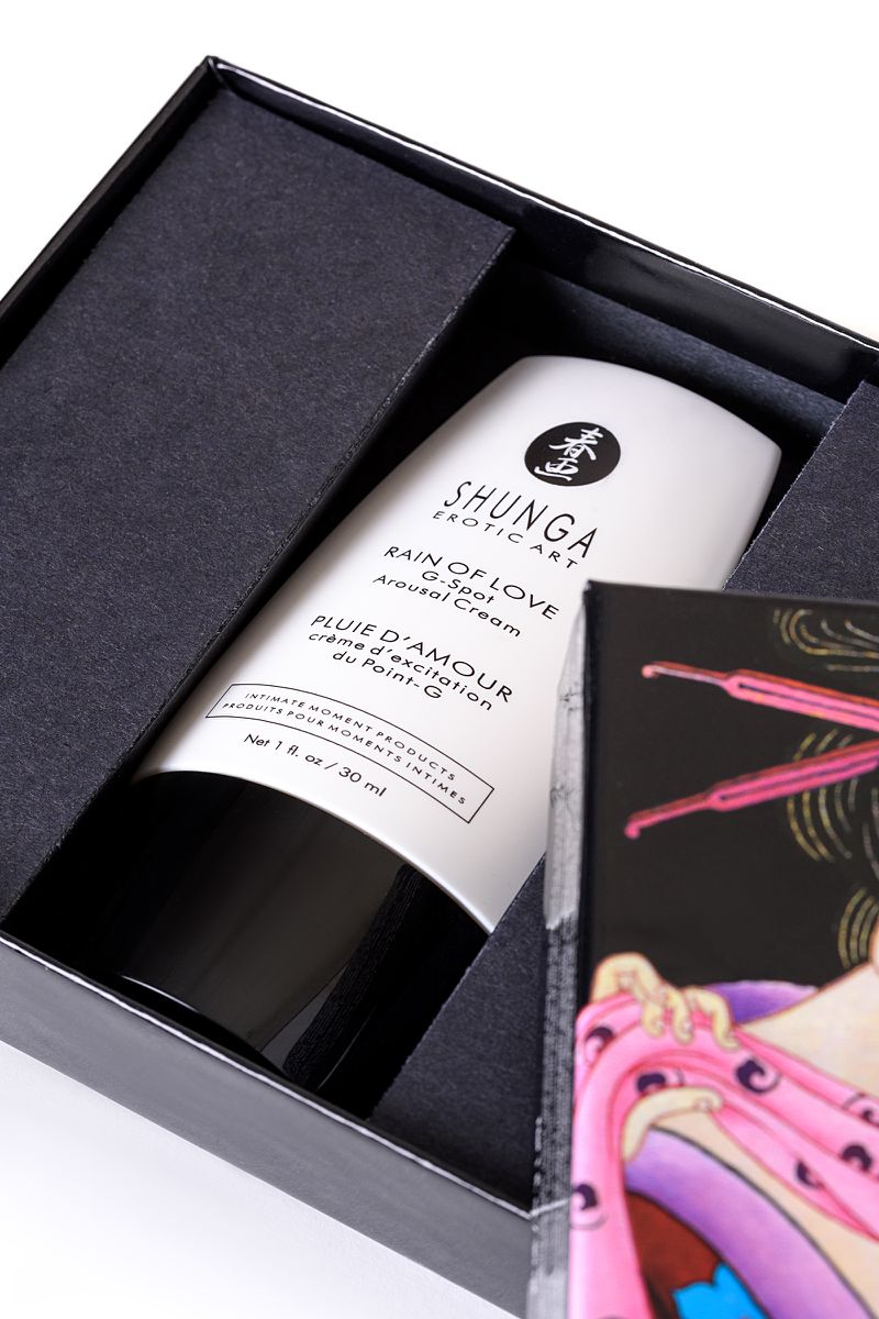 Изображение Shunga, Канада Крем для стимуляции точки G Shunga Rain of love, уникальная формула с L-аргинином, 30 мл.