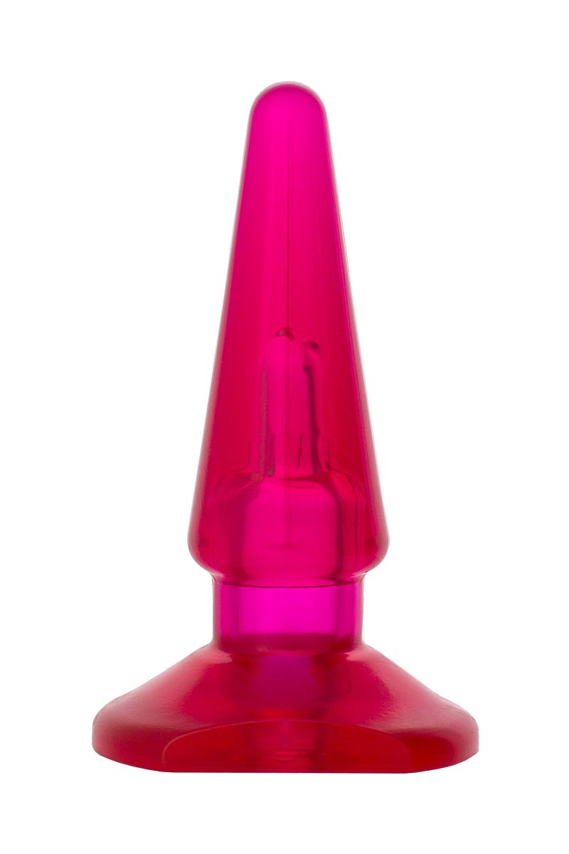 Фото TOYFA Basic Анальная втулка TOYFA Basic, PVC, розовый, 9,5 см