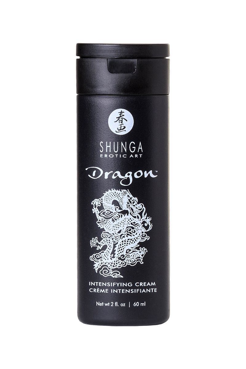Фото Shunga toys, Канада Интимный крем-лубрикант для мужчин Shunga «Дракон» (Dragon), эффект «ледяного огня», 60 мл