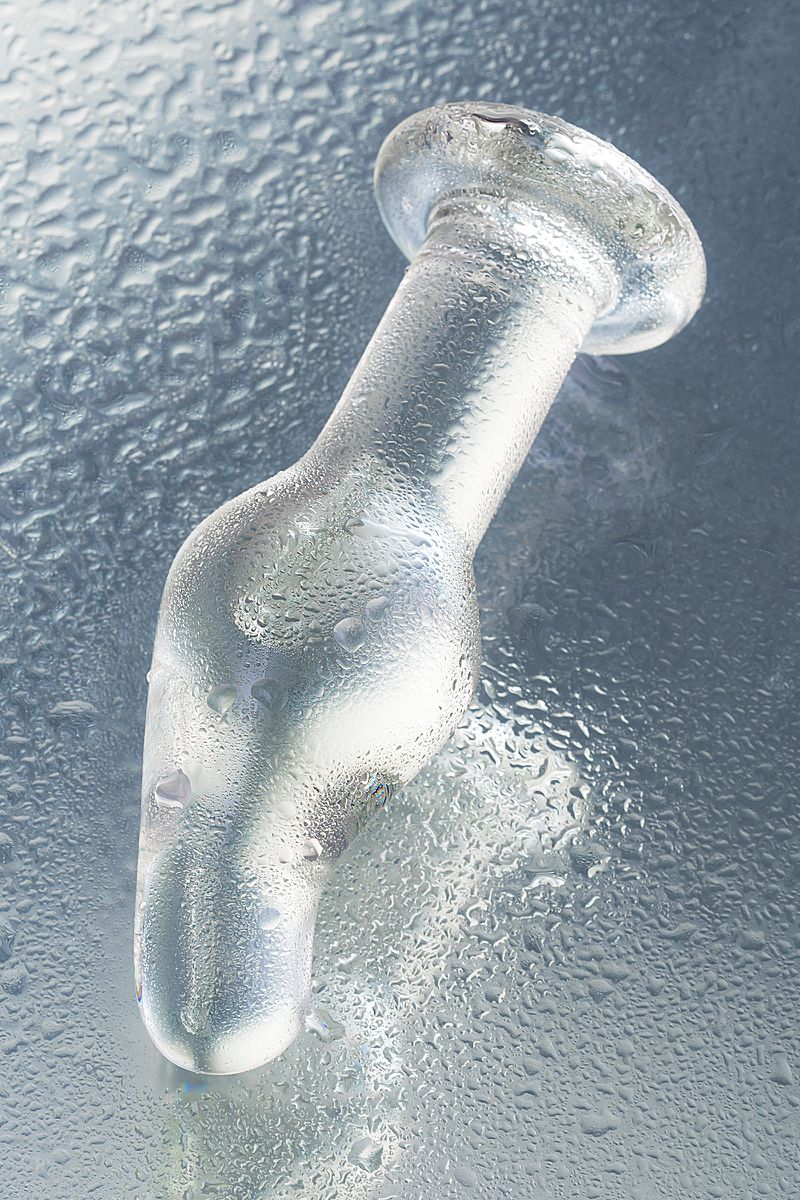 Фото Sexus Glass Анальная втулка Sexus Glass, стекло, прозрачная, 14,5 см, Ø 4 см