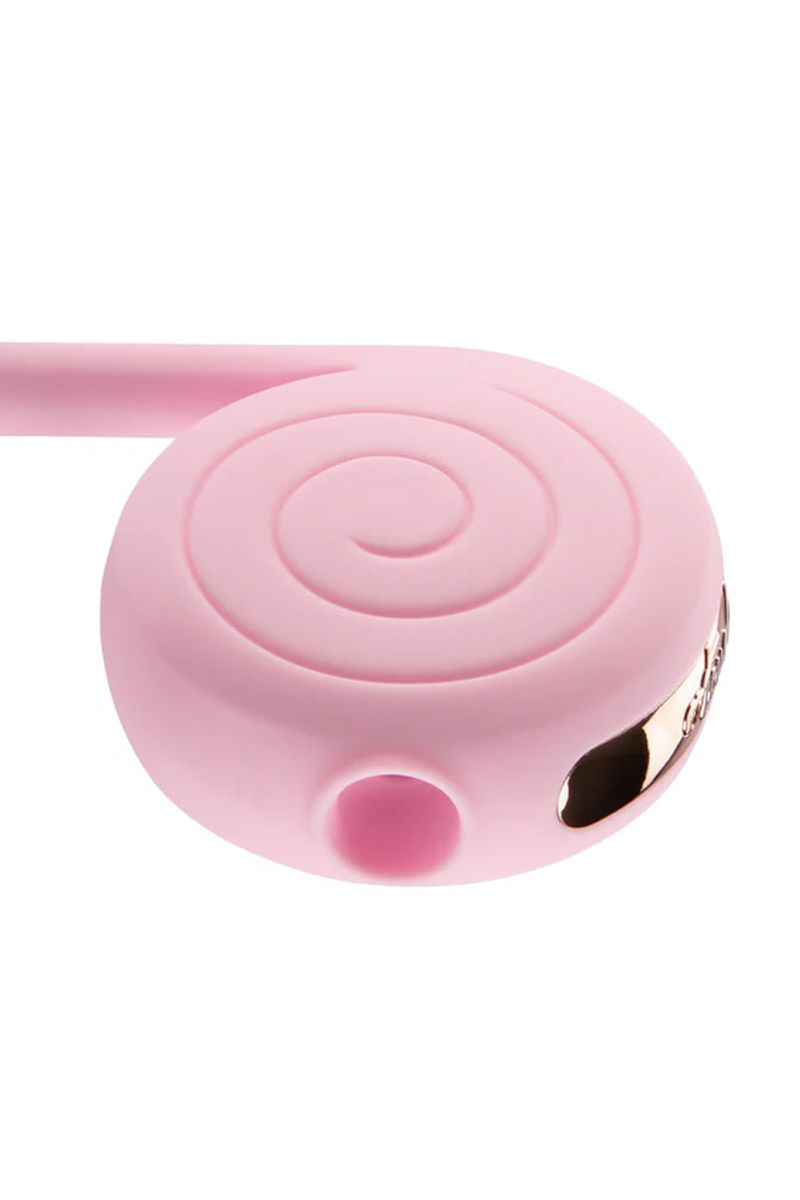 Вибратор с вакуумным стимулятором OTOUCH Lollipop Dual Stimulation, силикон, бело-розовый, 20 см — купить в Минске Фото Вибратор с вакуумным стимулятором OTOUCH Lollipop Dual Stimulation, силикон, бело-розовый, 20 см