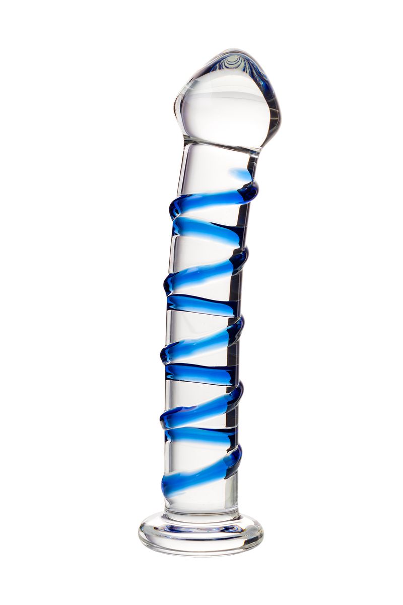 Фото Sexus Glass Нереалистичный фаллоимитатор Sexus Glass, стекло, прозрачный, 17 см