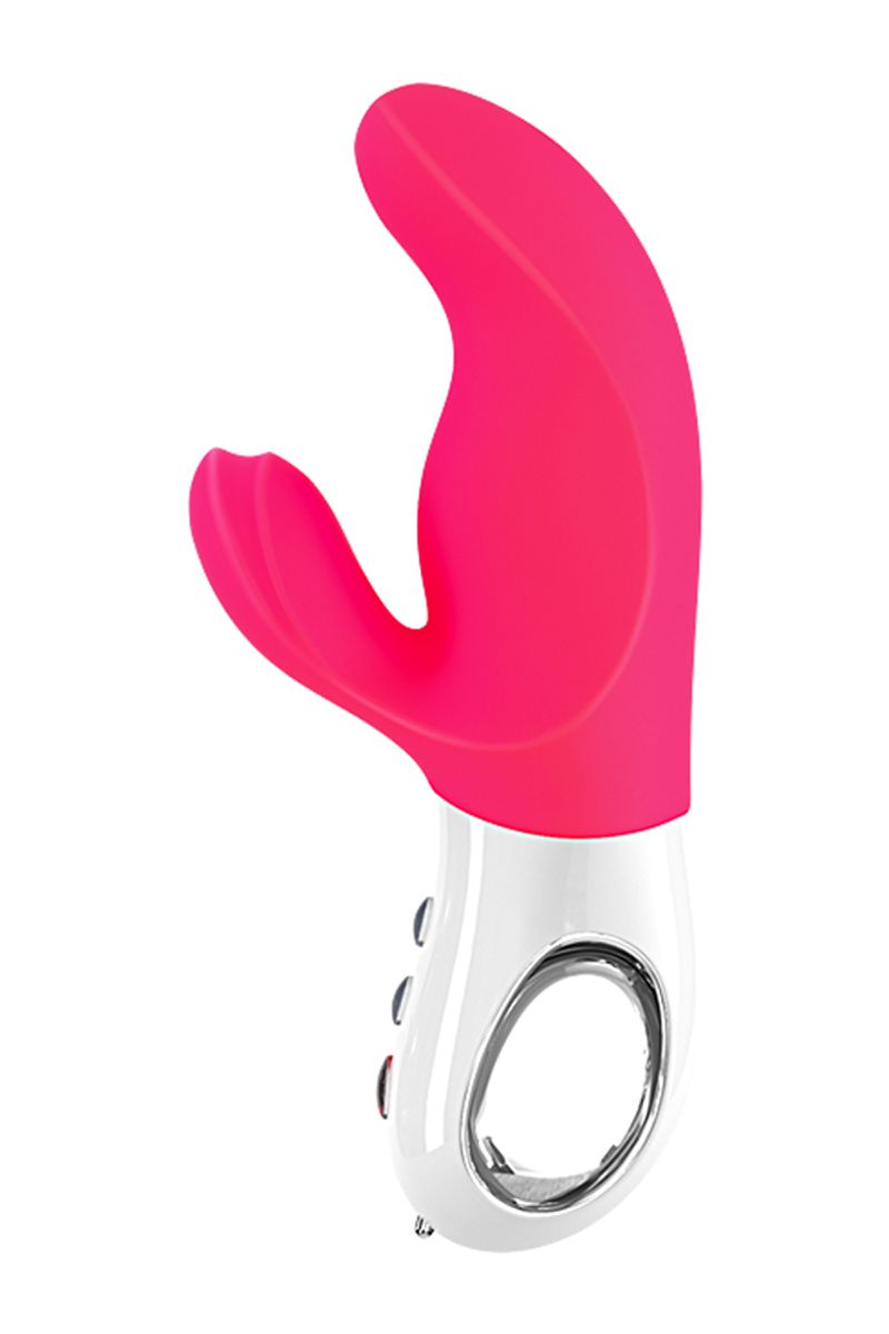 Фото Fun Factory, Германия Вибратор Fun Factory MiSS BI, силикон, розовый, 17 см