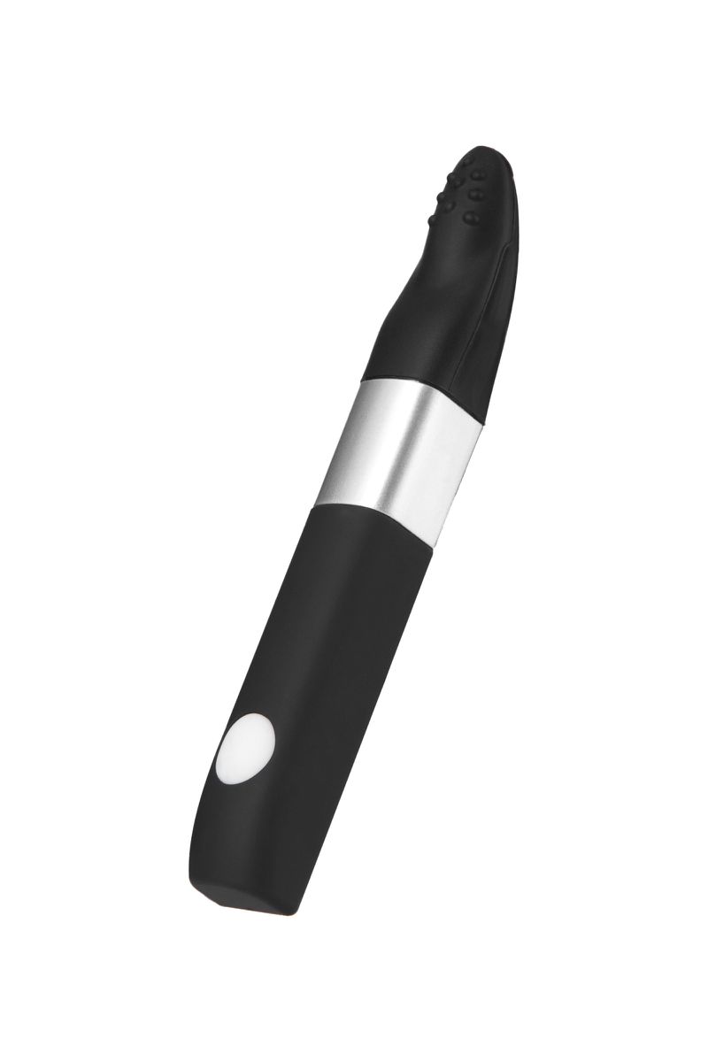 Фото TOYFA Basic Вибратор клиторальный Qvibry 8Gb USB памяти, силикон, черный, 12 см