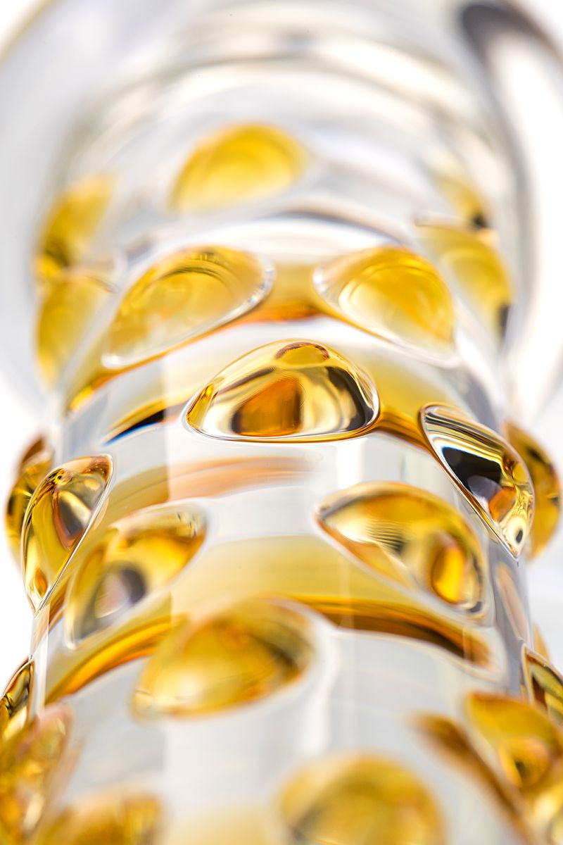 Фото Sexus Glass Двусторонний фаллоимитатор Sexus Glass, стекло, прозрачный, 25 см