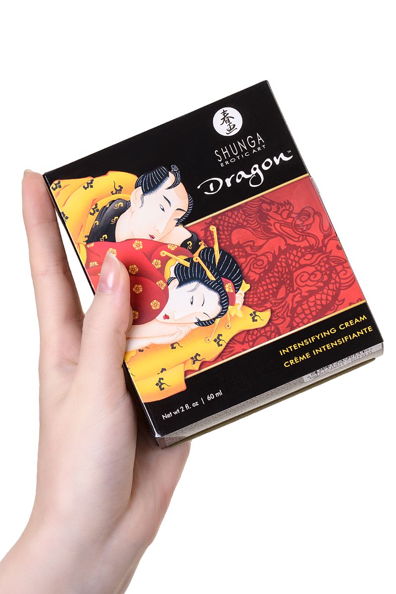 Фото Shunga toys, Канада Интимный крем-лубрикант для мужчин Shunga «Дракон» (Dragon), эффект «ледяного огня», 60 мл