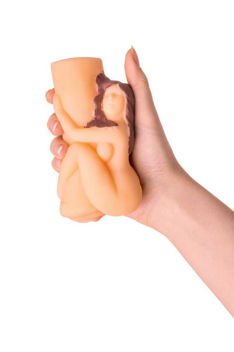 Изображение Juicy Pussy by TOYFA Мастурбатор реалистичный Juicy Pussy by TOYFA Fresh Pearl, вагина, TPR, телесный, 13 см