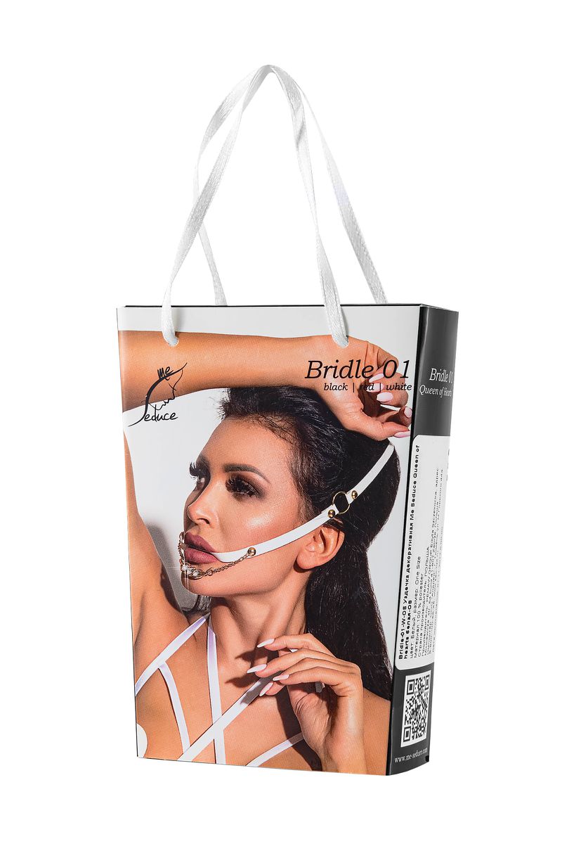 Изображение Me Seduce, Польша Уздечка декоративная Me Seduce Queen of hearts, красная, OS