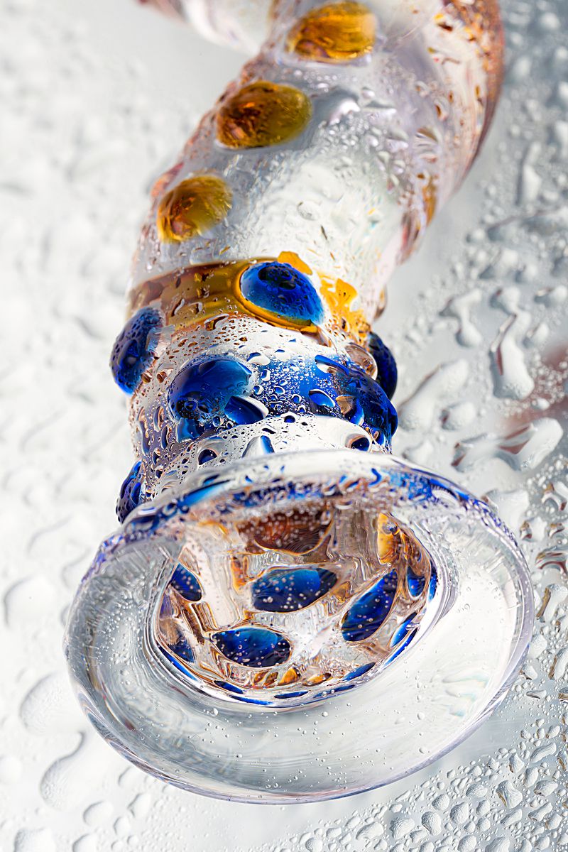 Фото Sexus Glass Нереалистичный фаллоимитатор Sexus Glass, стекло, прозрачный, 20 см