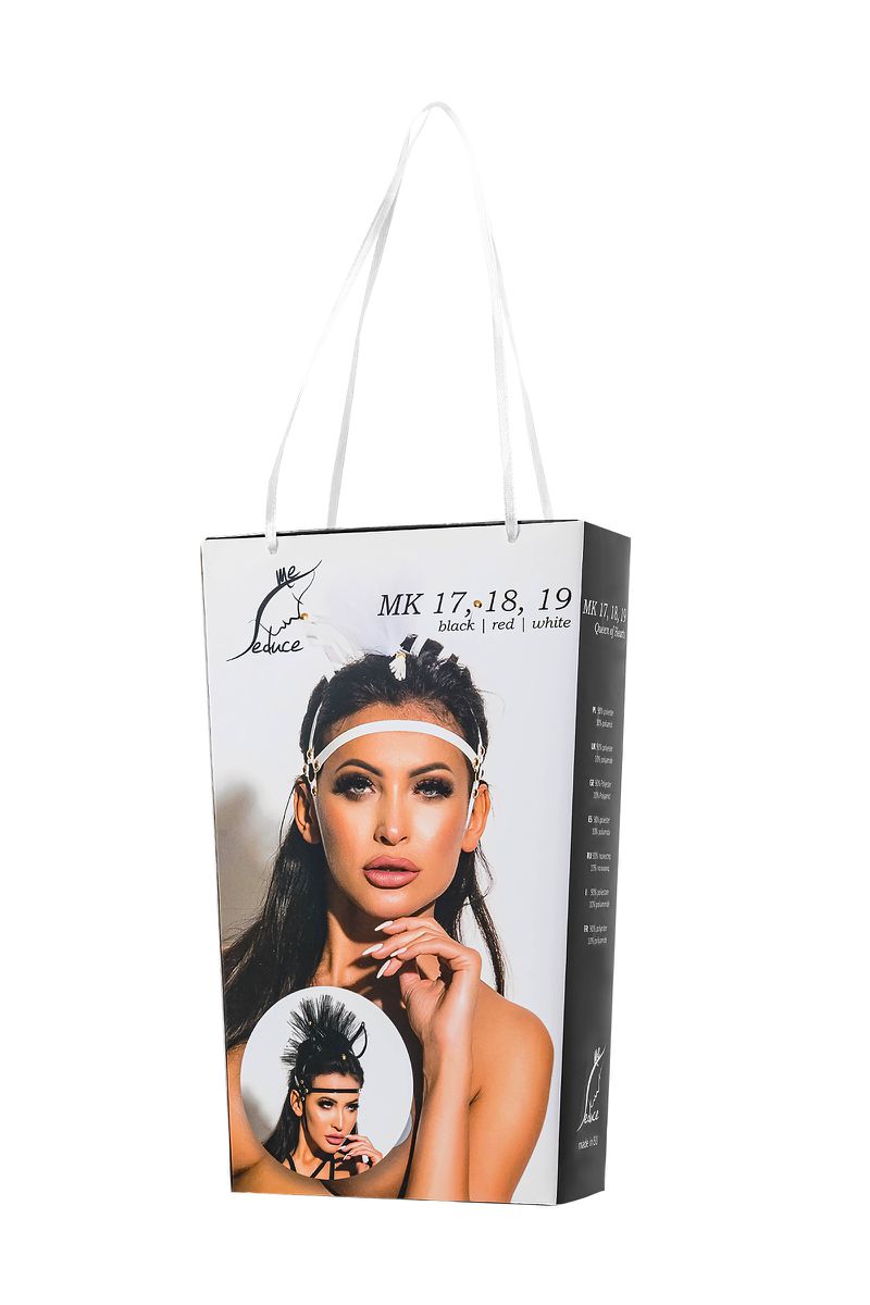 Фото Me Seduce, Польша Маска с ушками Me Seduce Queen of hearts Allure, белая, OS