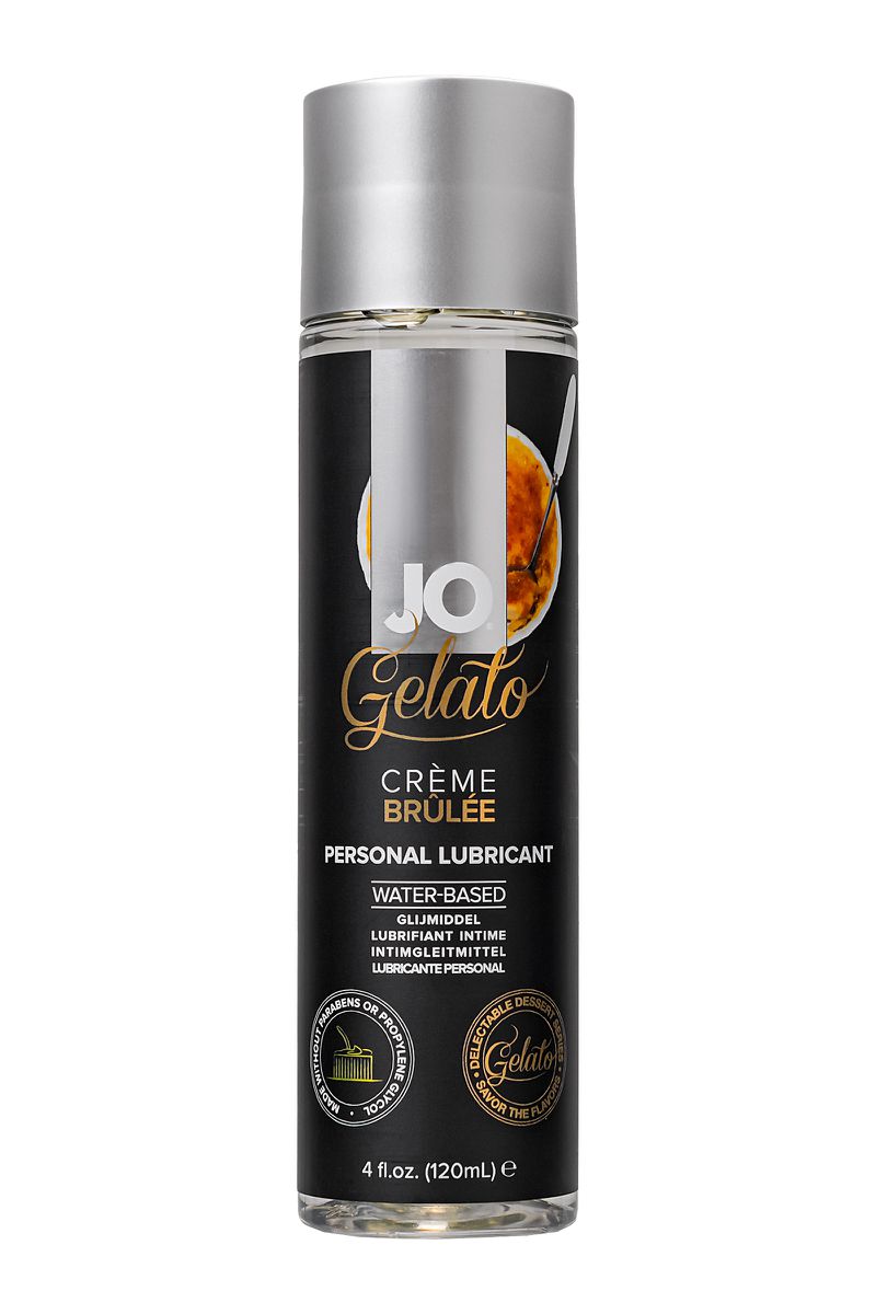 System JO, США Съедобный лубрикант на водной основе JO Gelato Creme Brulee, со вкусом Крем Брюле, 120 мл — купить в Минске Фото System JO, США Съедобный лубрикант на водной основе JO Gelato Creme Brulee, со вкусом Крем Брюле, 120 мл