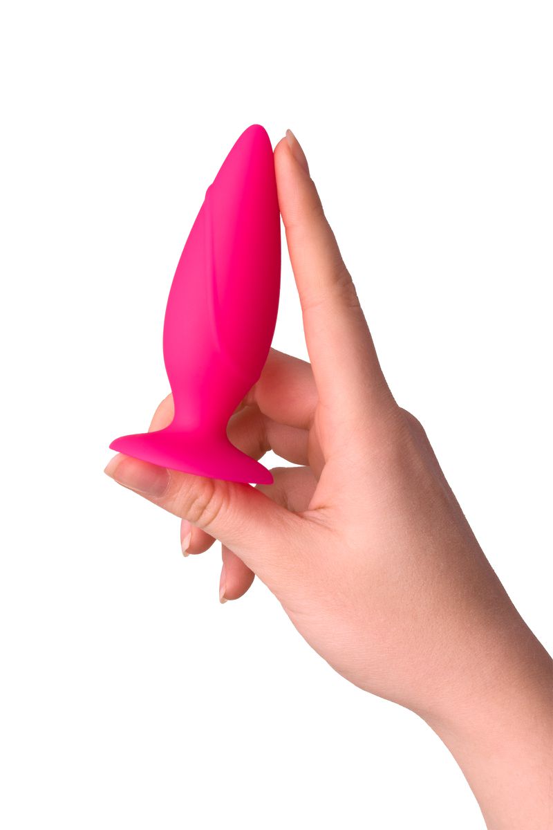 POPO Pleasure by TOYFA Анальная втулка TOYFA POPO Pleasure, силикон, розовая, 10 см
