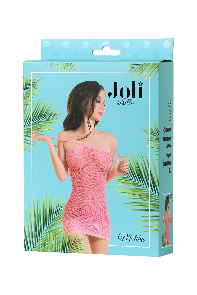 Фото Joli Платье-сетка Joli Malibu, розовый, L/XL