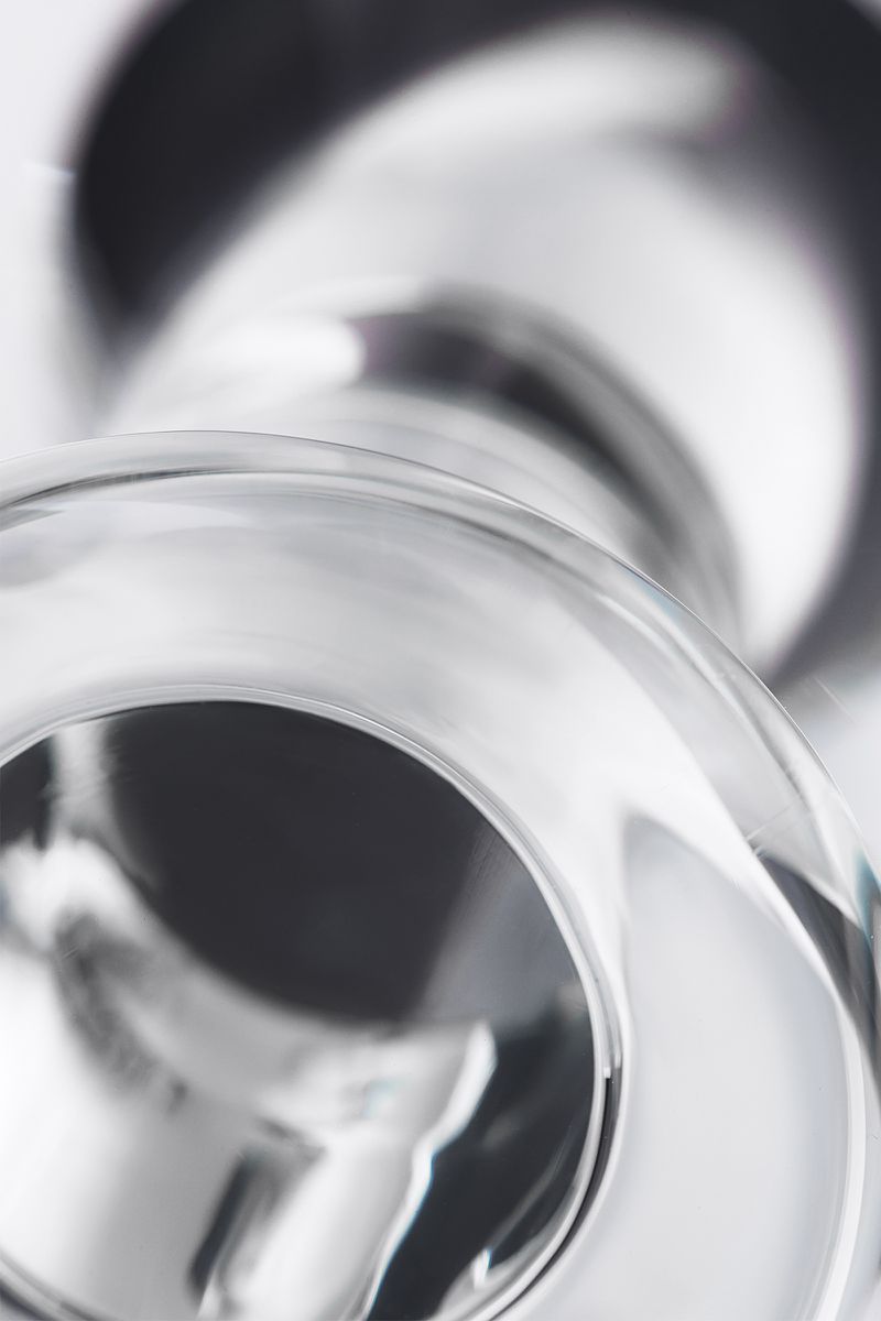 Фото Sexus Glass Анальная втулка Sexus Glass, стекло, прозрачная, 14,5 см, Ø 4 см