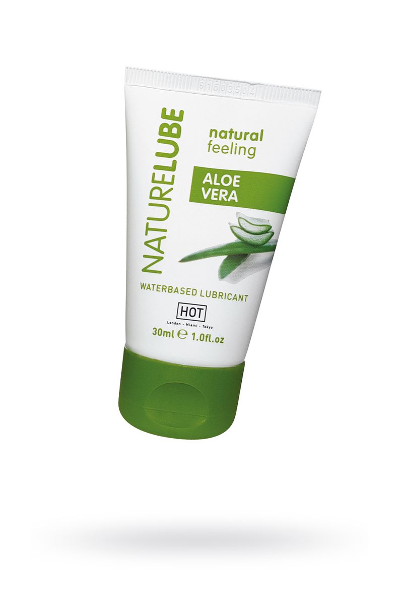 Изображение Hot Productions, Австрия Лубрикант на водной основе с Алоэ Вера HOT NatureLube, 30 мл