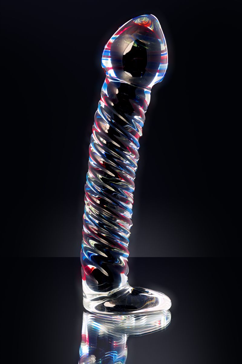 Изображение Sexus Glass Нереалистичный фаллоимитатор Sexus Glass, стекло, прозрачный, 16,5 см