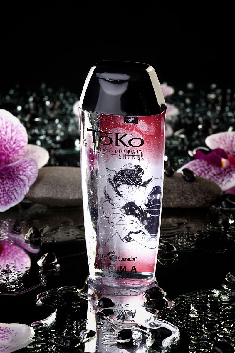 Фото Shunga, Канада Лубрикант Shunga Toko Aroma на водной основе, вишня, 165 мл
