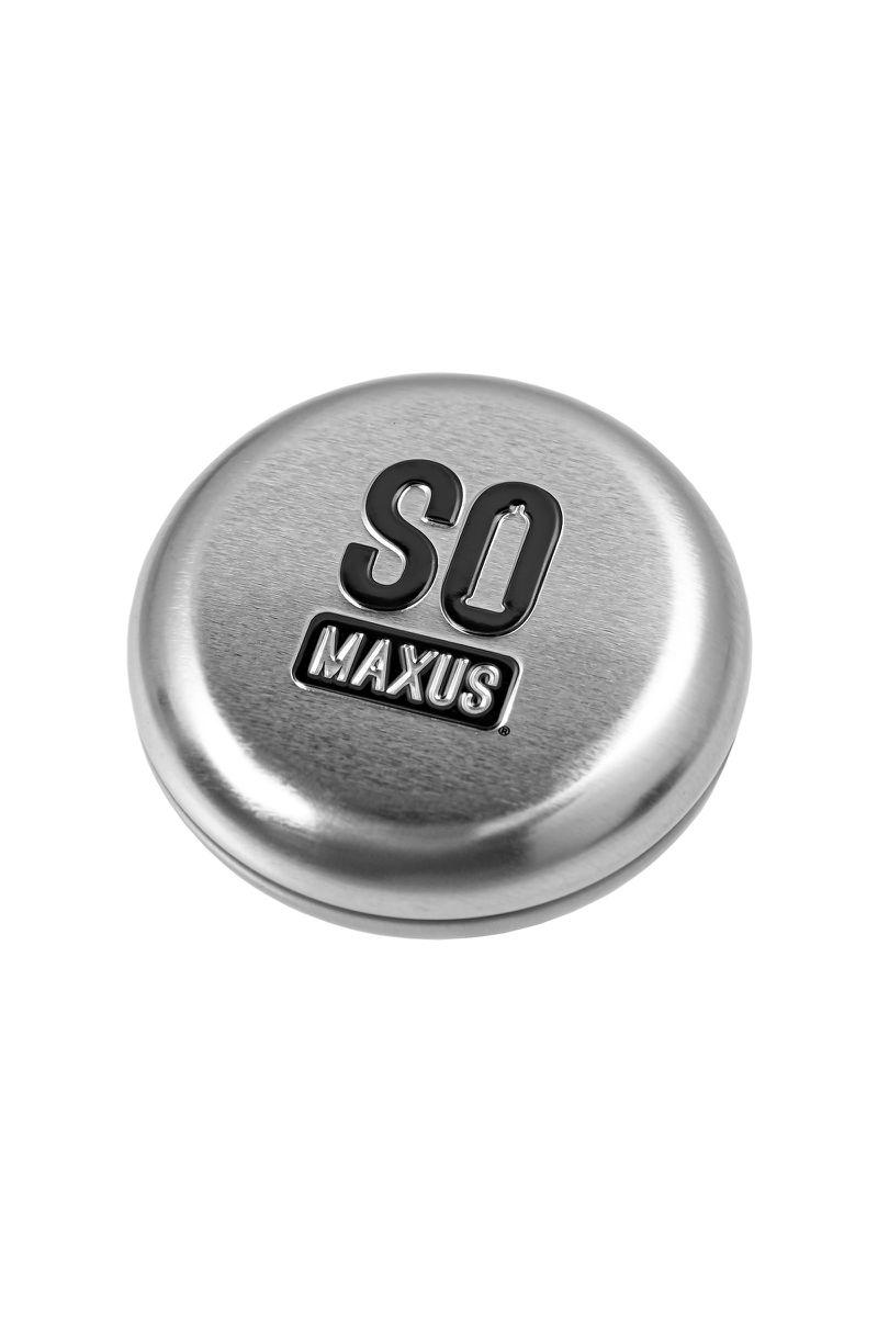 Фото Maxus Презервативы Maxus, тонкие, латекс, железный кейс, 18 см, 5,3 см, 15 шт.