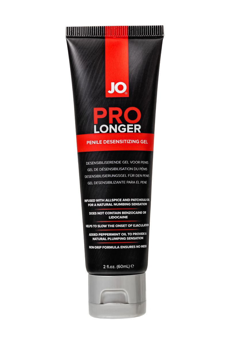 System JO, США Пролонгирующий гель для мужчин умеренного действия JO Prolonger Desensitizing Gel, 60 мл — купить в Минске Фото System JO, США Пролонгирующий гель для мужчин умеренного действия JO Prolonger Desensitizing Gel, 60 мл