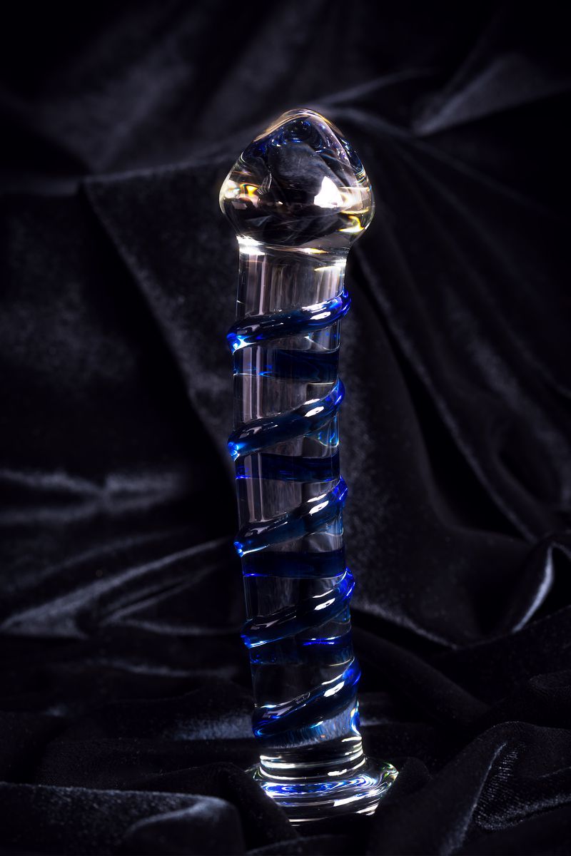 Фото Sexus Glass Нереалистичный фаллоимитатор Sexus Glass, стекло, прозрачный, 17 см