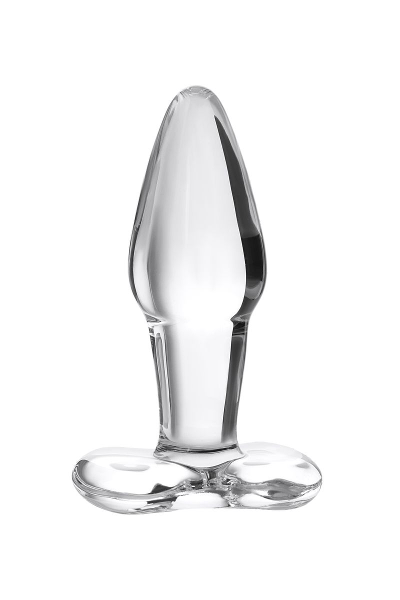 Изображение Sexus Glass Анальная втулка Sexus Glass, стекло, прозрачная, 10,5 см, Ø 3,5 см