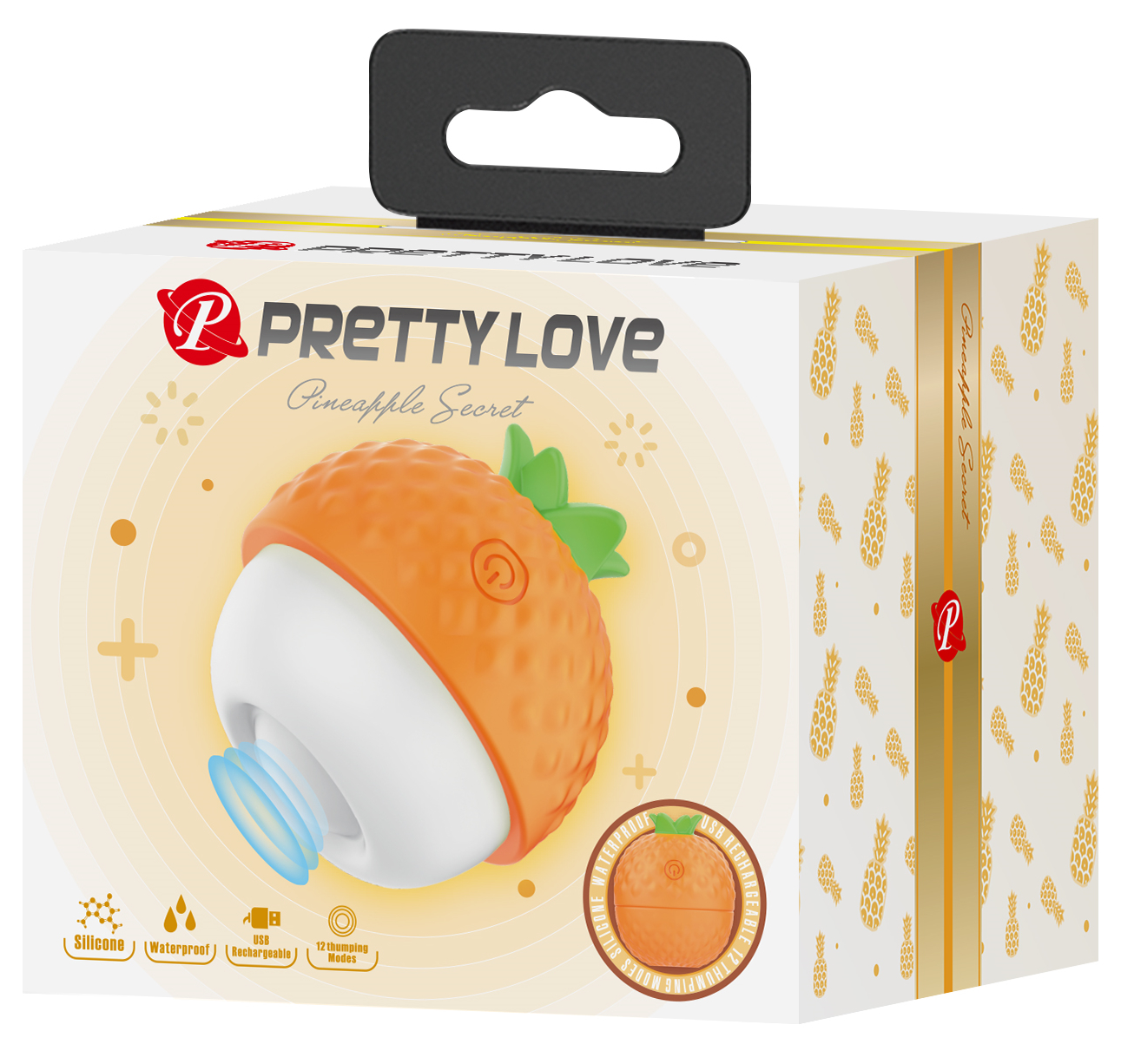 Фото Pretty Love, Китай Пульсирующий стимулятор клитора Pretty Love Pineapple Secret