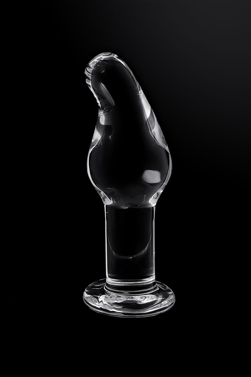 Фото Sexus Glass Анальная втулка Sexus Glass, стекло, прозрачная, 14,5 см, Ø 4 см