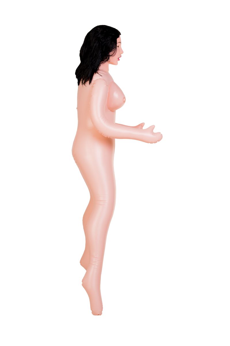 Изображение Dolls-X by TOYFA Кукла надувная Dolls-X by TOYFA Cop Samantha реалистичная голова,брюнетка, с тремя отверстиями