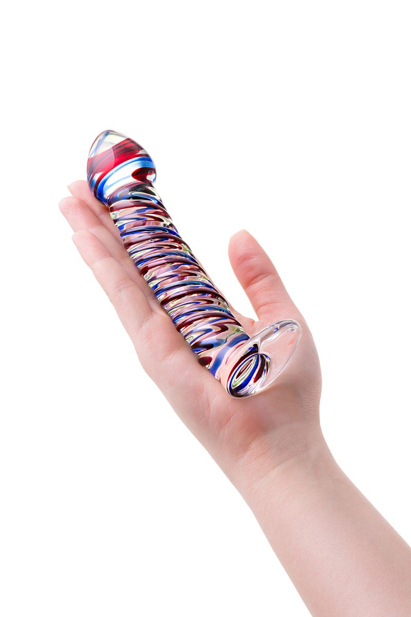 Изображение Sexus Glass Нереалистичный фаллоимитатор Sexus Glass, стекло, прозрачный, 16,5 см
